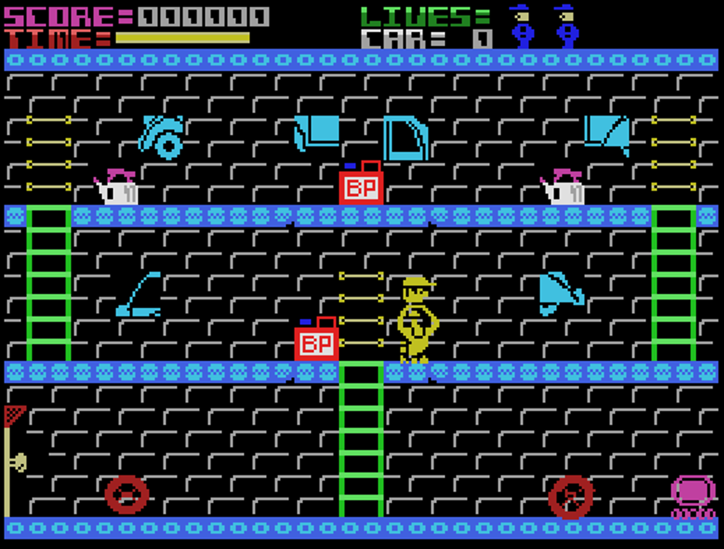 Automania v1.0 (MSXdev22) (MSX Game) Retro Veteran